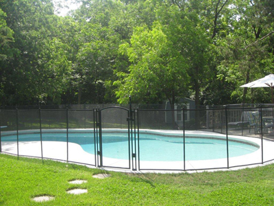 Visi Guard 4' Tall pool fence Visi Guard 4' Tall pool fence