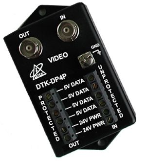 DTK-DP4P Series: Pan/Tilt/Zoom Camera Surge Protector