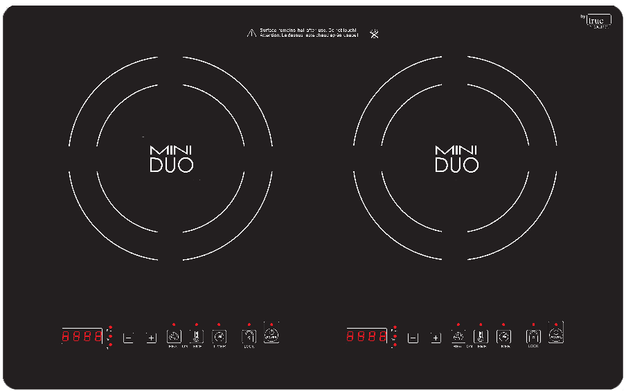 Mini Duo Induction Cooktop