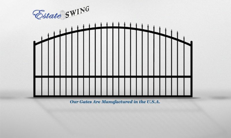 The Estate Swing 14 Foot Long, Single Driveway Gate