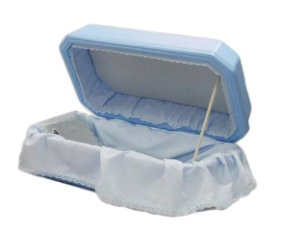 #24 VIPC Deluxe Style - Double Wall Pet Casket Hoegh - Pastel Blue ...