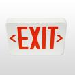 Sentry E. Labs Emergency Exit Sign Model  GX-200NR (Red)