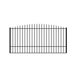 Ready to Ship Single Swing Driveway Gate 11 ft Long Made in USA