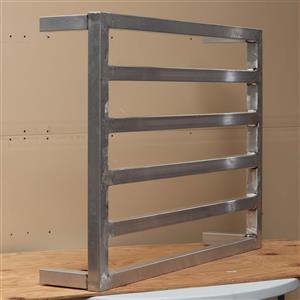 Ready to Ship 48" x 36" x 10" Aluminum Dunnage Rack-1600lb. Capacity