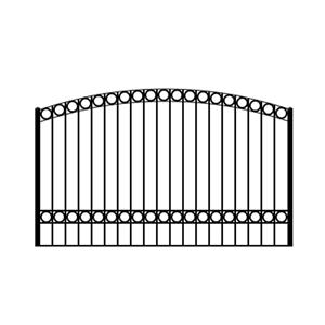 Ready to Ship Single Swing Driveway Gate 9 ft Long Made in USA