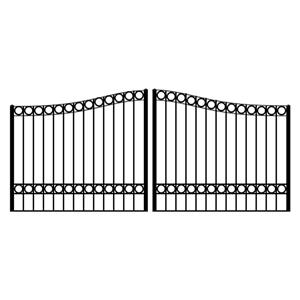 Ready to Ship Dual Swing Driveway Gate 13 ft Long Made in USA