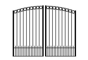 Newberry Acres Estate Gate (Dual 8