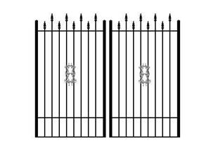 Driveway Gates - Hilldale Estate Gate (Dual 8