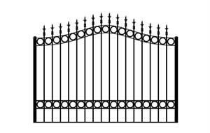 Driveway Gates - Huntington Estate Gate (Single 6