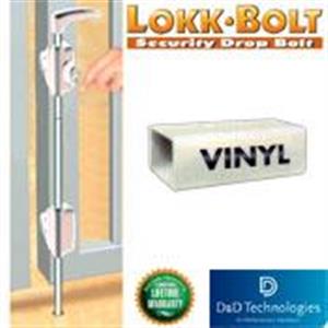 D&D LokkBolt Drop Rod for Vinyl - LB124BXWT-KSA
