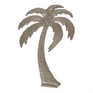 Decorative Aluminum Palm Tree Bending Right