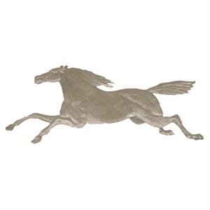 Decorative Aluminum Wild Stallion