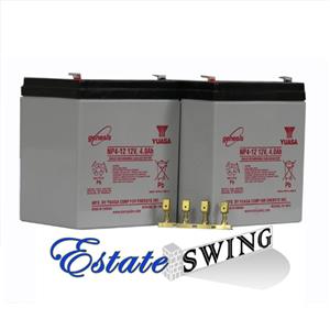 Estate Swing 24 Volt Battery Kit
