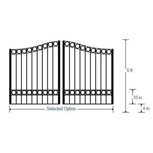 Legacy Estate Gate Dual 6ft