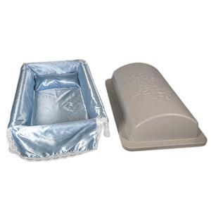 Loving Touch XL Pet Casket Blue