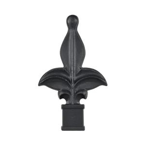 Plastic Rounded Spear with Flairs Finial Cap