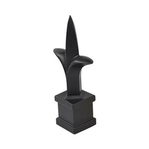 Plastic Triad Spear Finial Cap