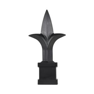 Plastic Triad Spear Finial Cap