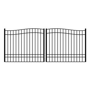 Ready to Ship Dual Swing Driveway Gate 14 ft Long Made in USA