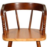 Whitewood Industries Cinnamon and Espresso Youth Chair
